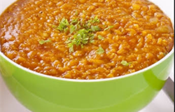 Mashed Orange Lentil Soup Recipe